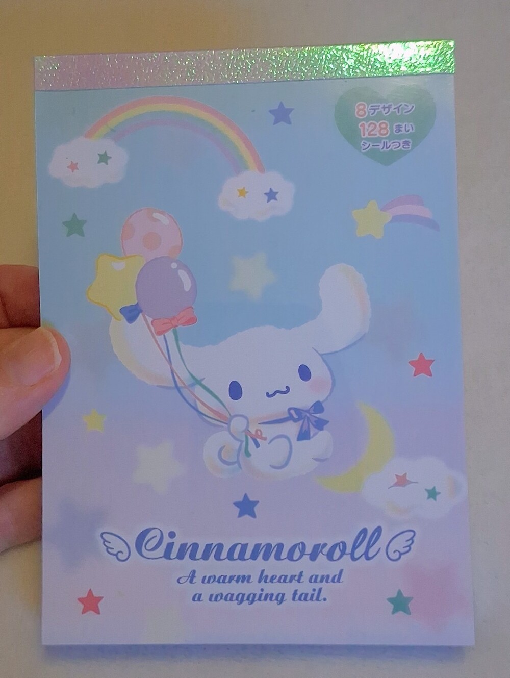 Cinnamoroll 128 Sheet Notepad W Stickers
